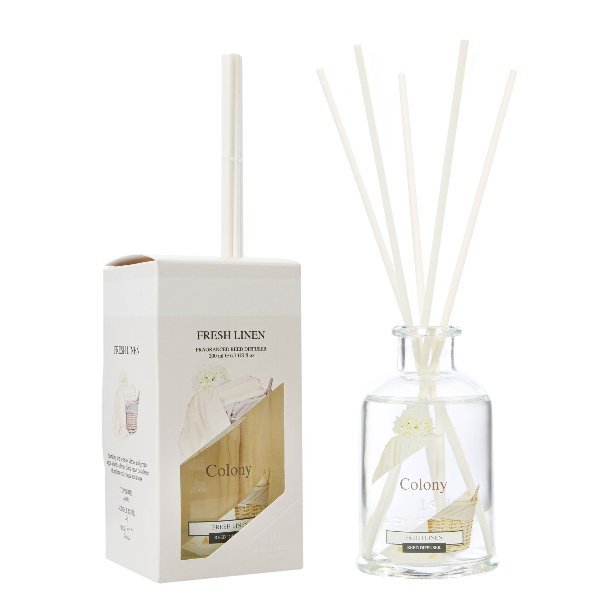 Wax Lyrical Colony Fresh Linen Diffuser