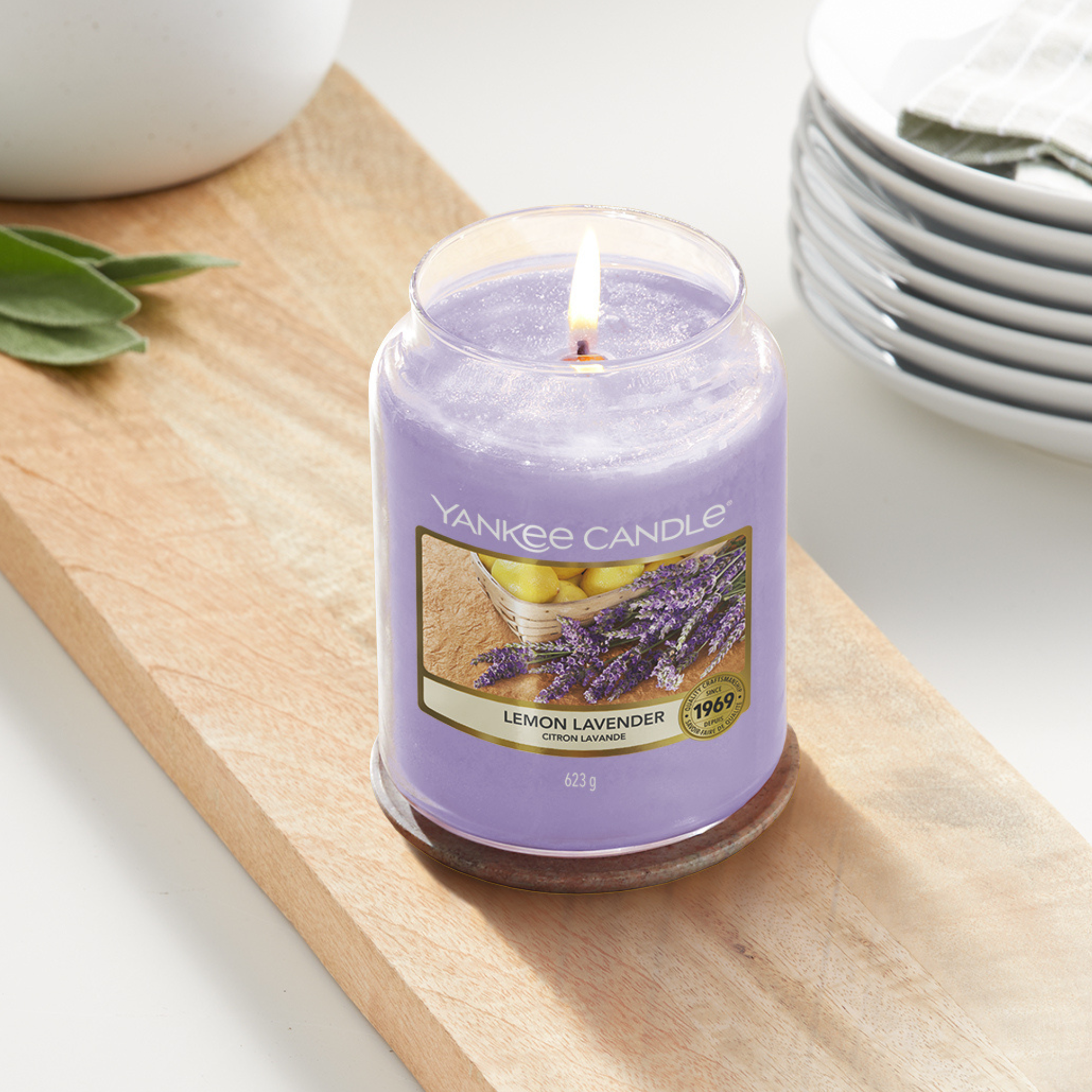 Yankee Candle Lemon Lavender Large Jar Candle