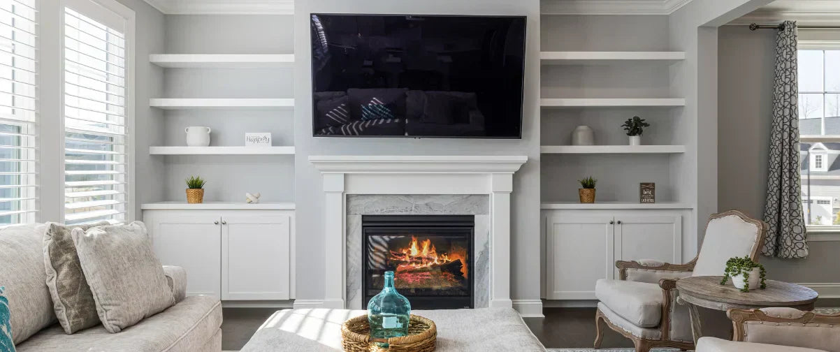 How to Style a Living Room Feature Wall with Candles & Wax Melts