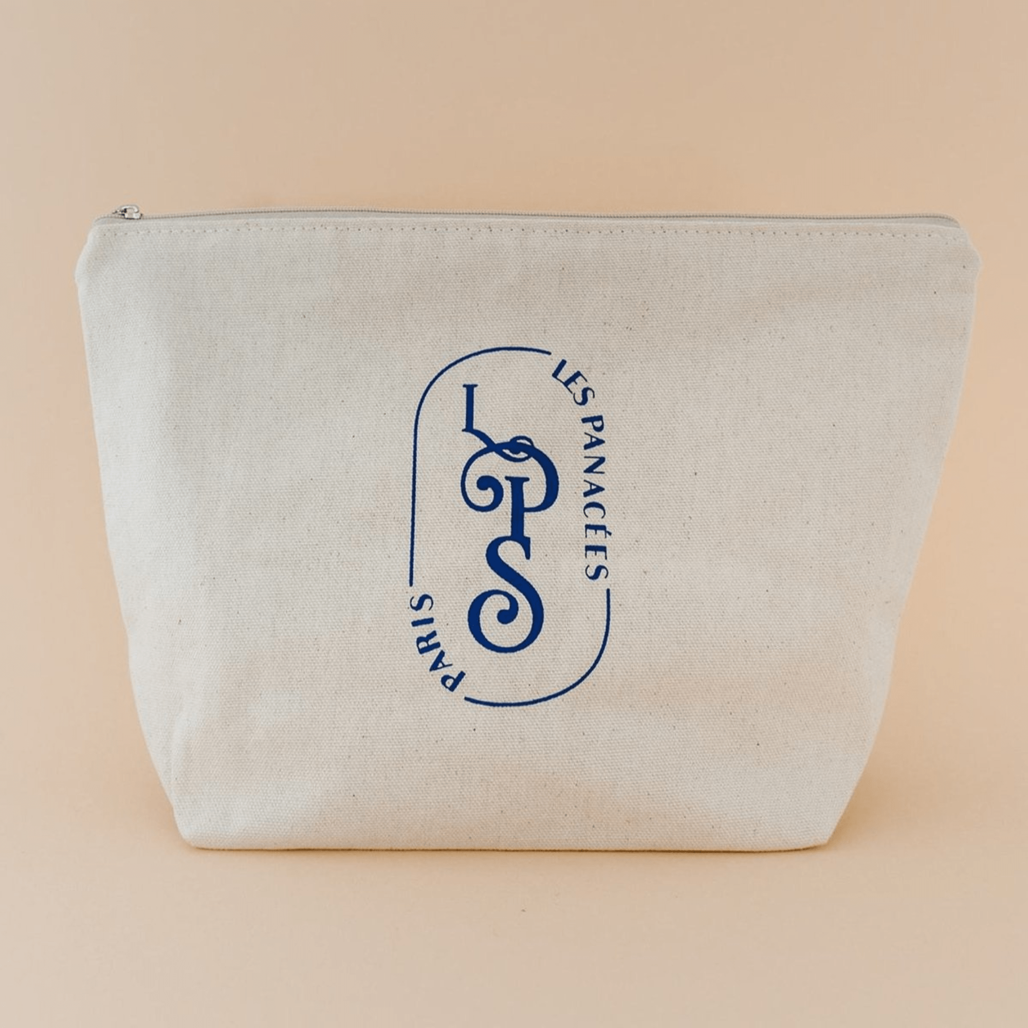 Les Panacées Luxury Organic Cotton Toiletry Bag