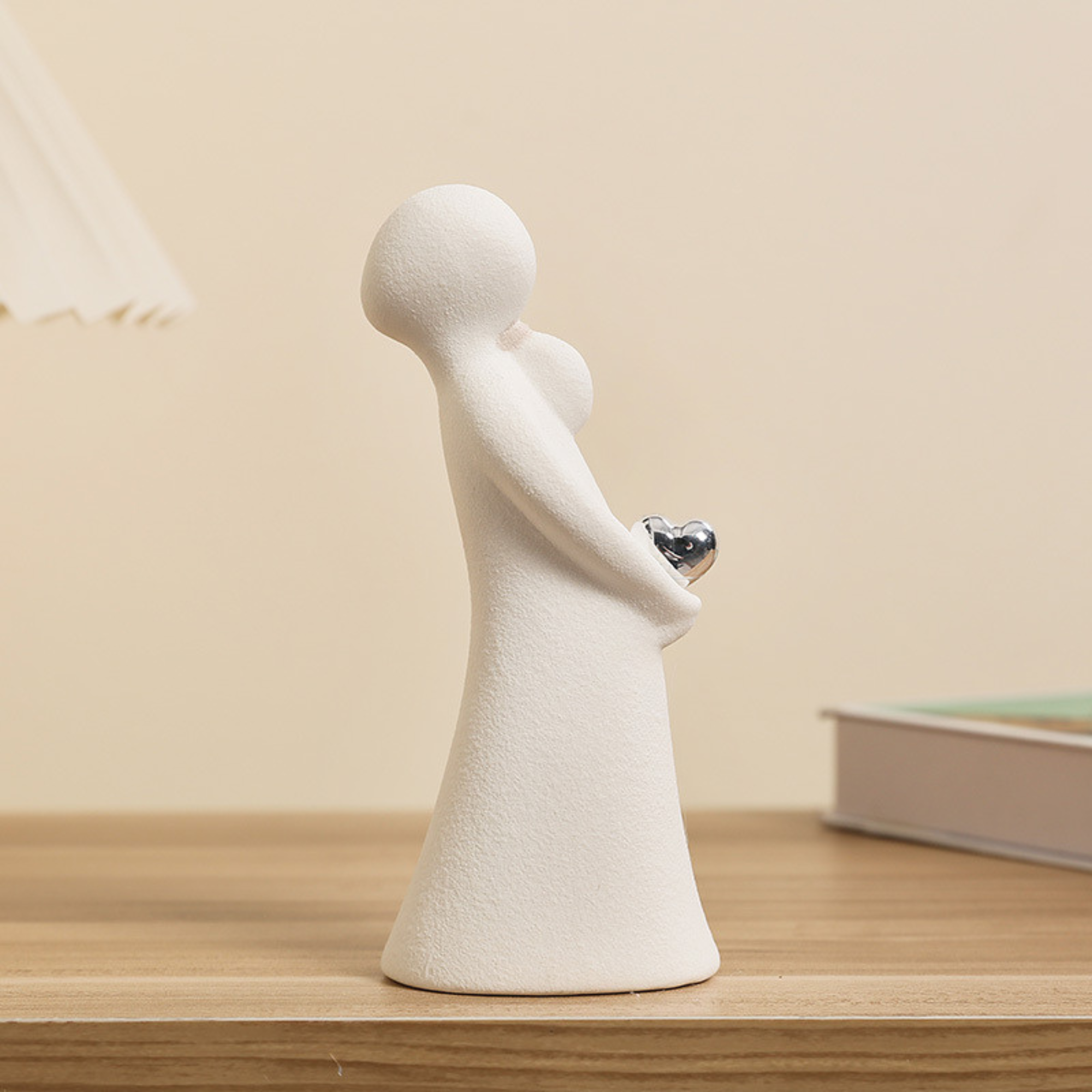 Modern Ceramic Couple Statue