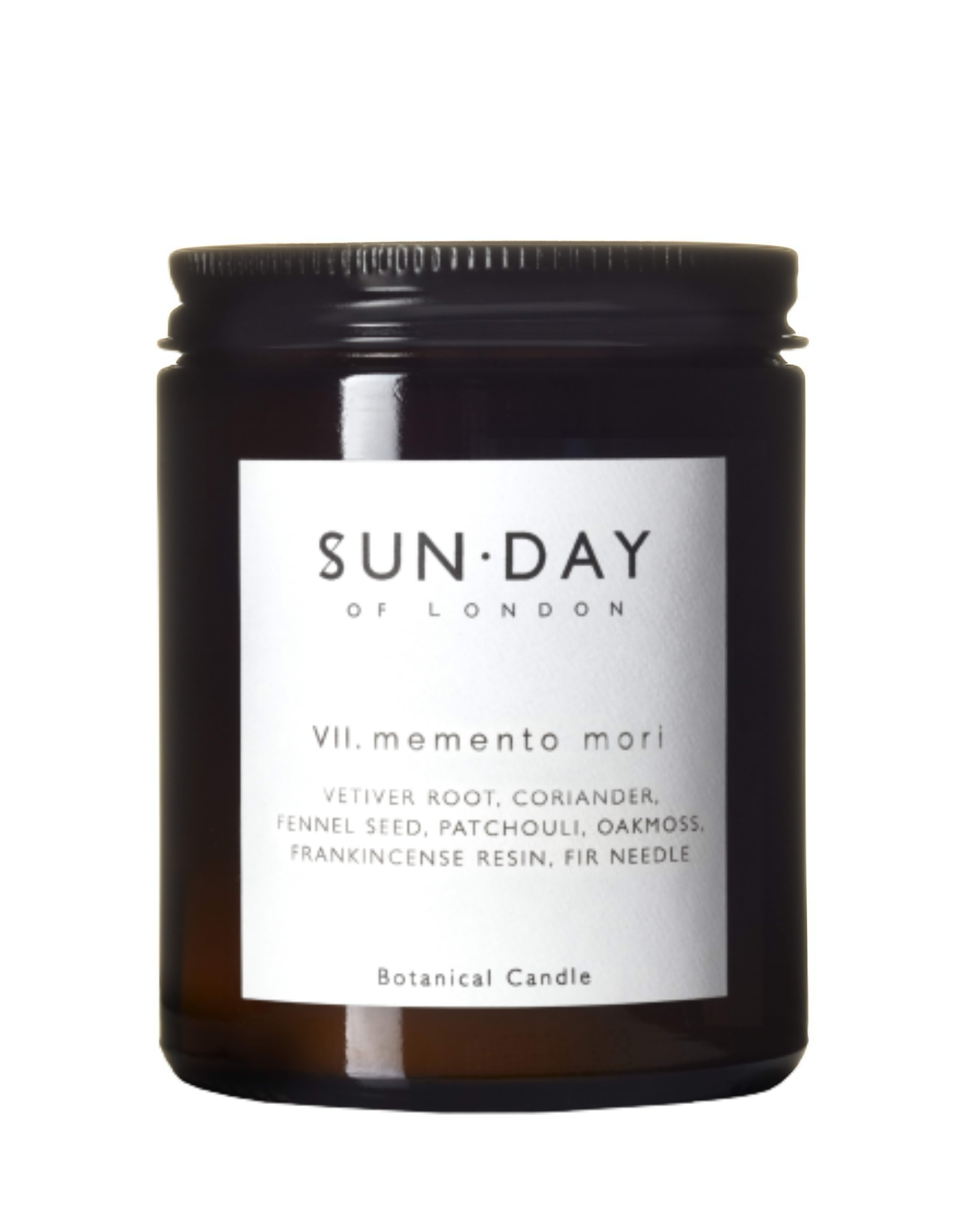 Sunday of London VII. Memento Mori Botanical Candle