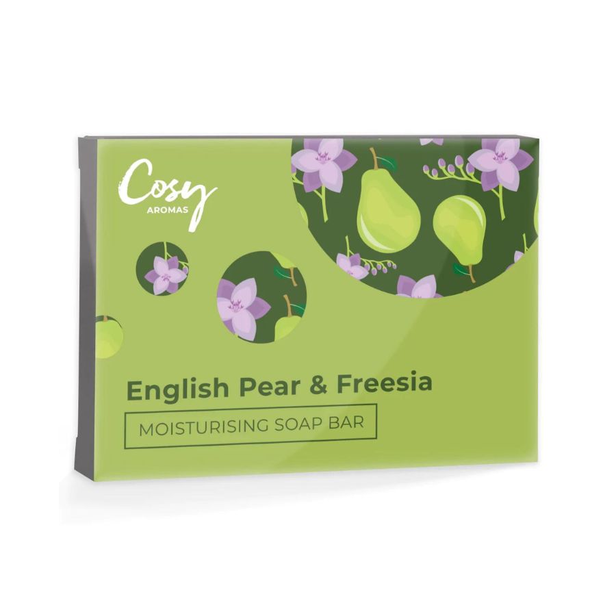 Cosy Aromas English Pear & Freesia Moisturising Soap Bar