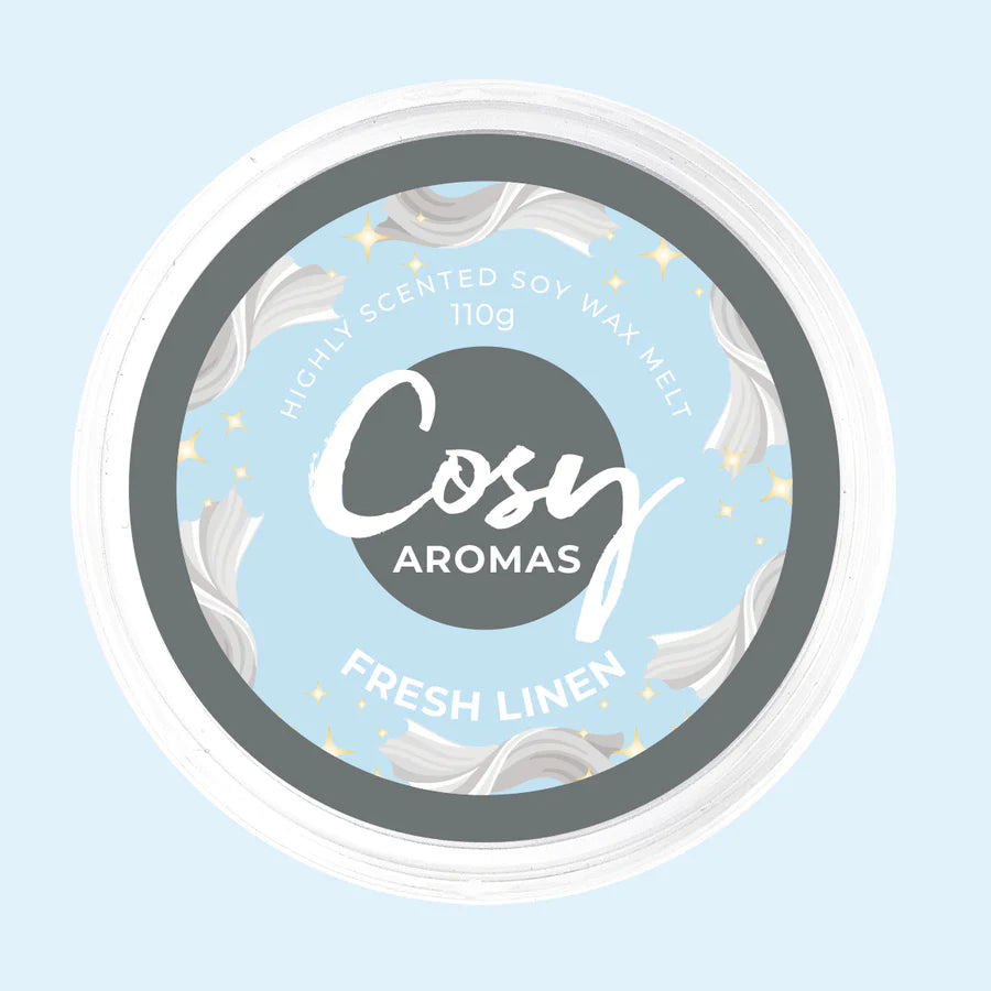 Cosy Aromas Fresh Linen - 110g Wax Melts