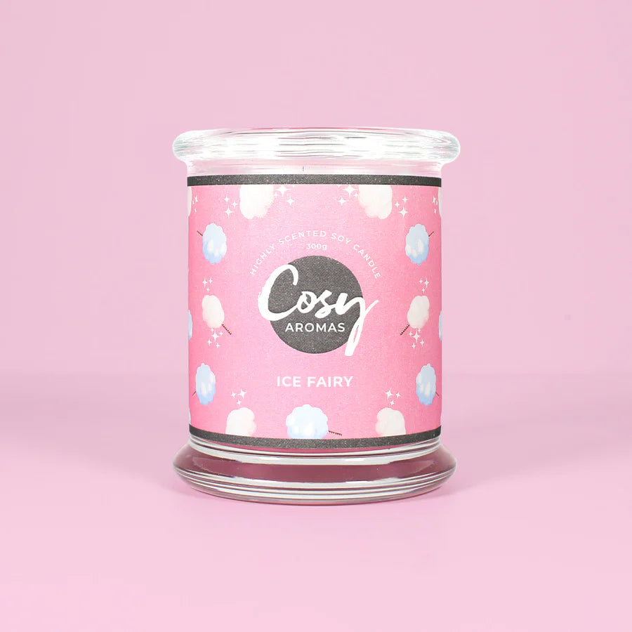 Cosy Aromas Ice Fairy - 240g Jar Candle