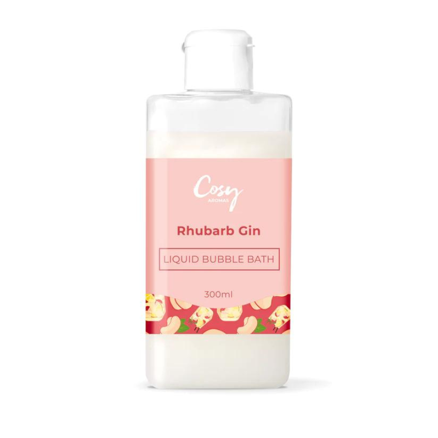 Cosy Aromas Rhubard Gin Bubble Bath