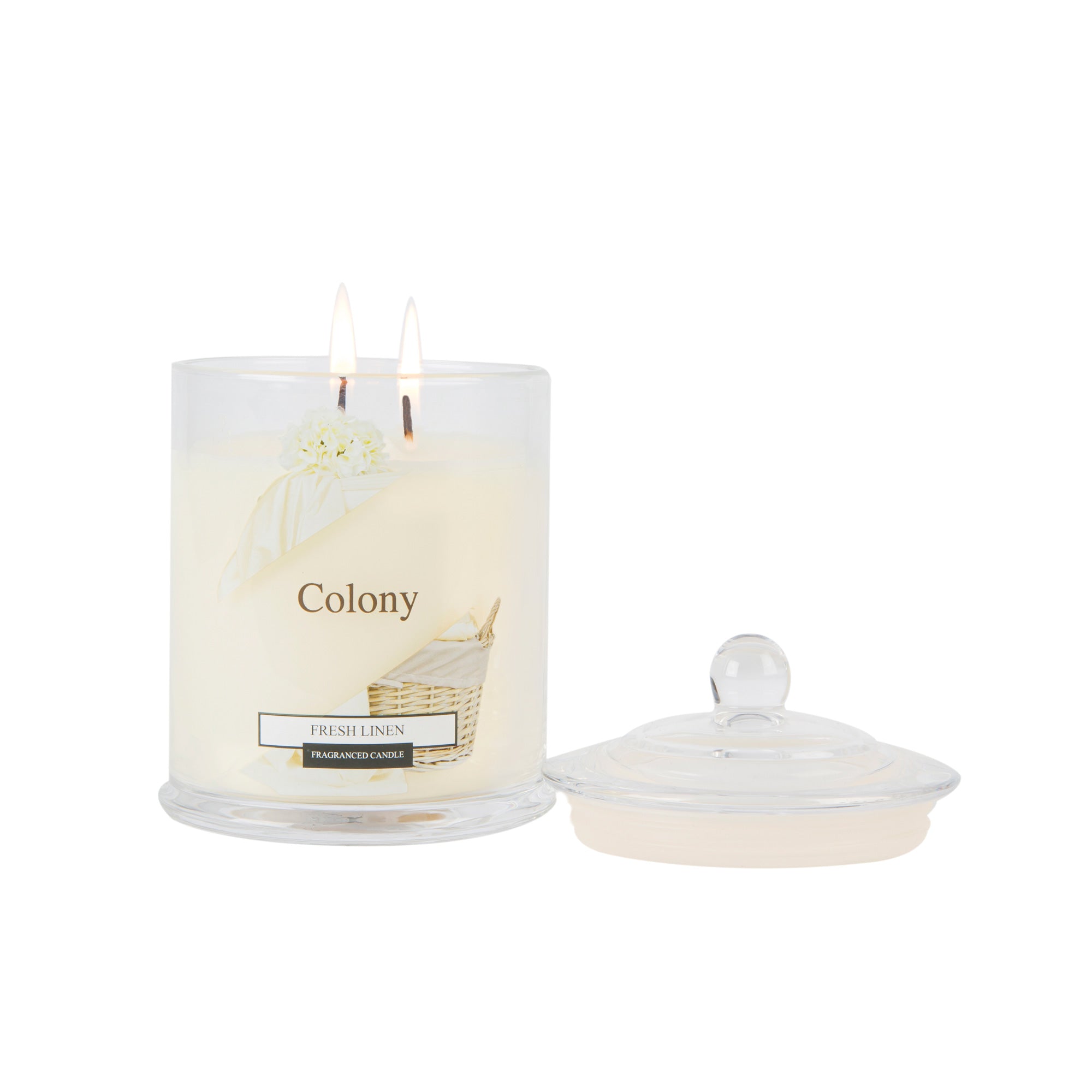 Wax Lyrical Colony Fresh Linen Medium Candle