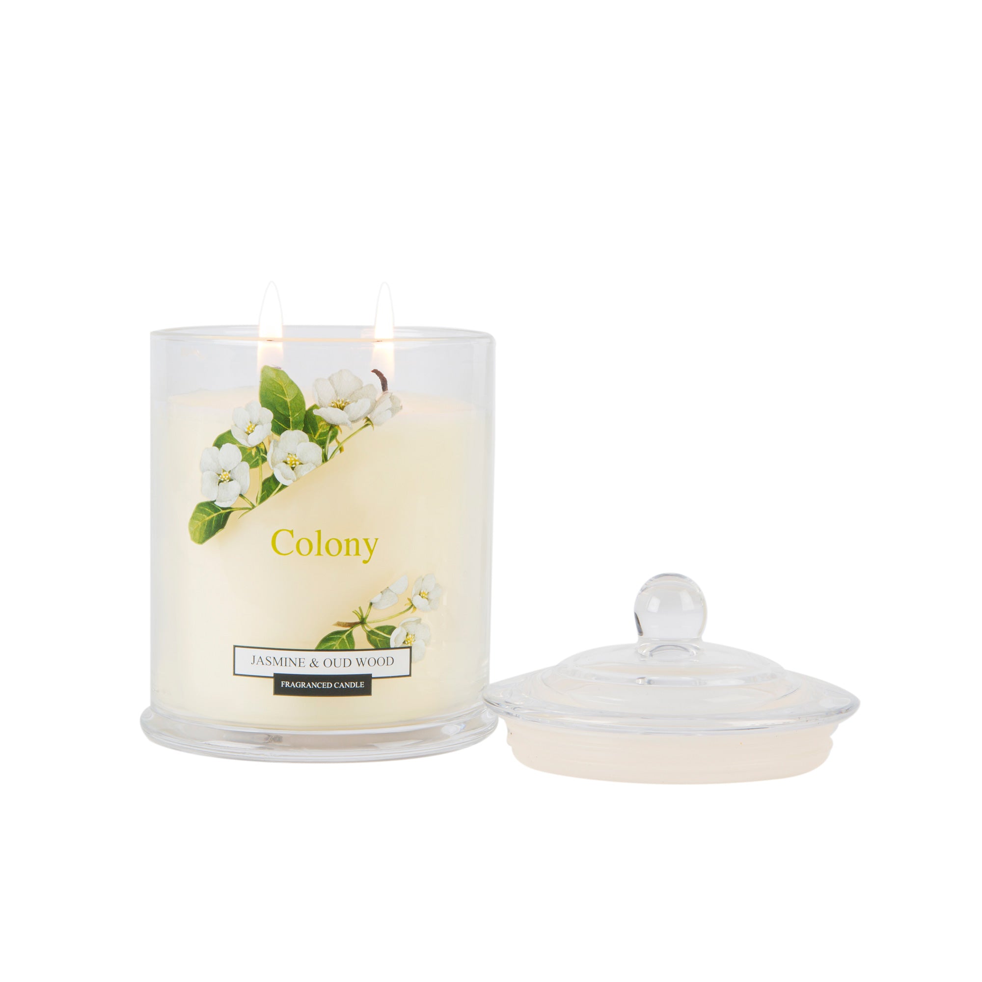 Wax Lyrical Colony Jasmine & Oudwood Medium Candle