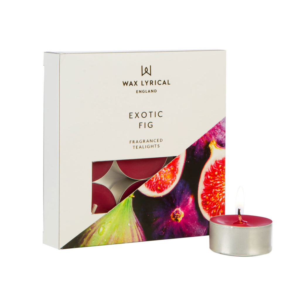 Wax Lyrical Made In England Exotic Fig Tea Lights