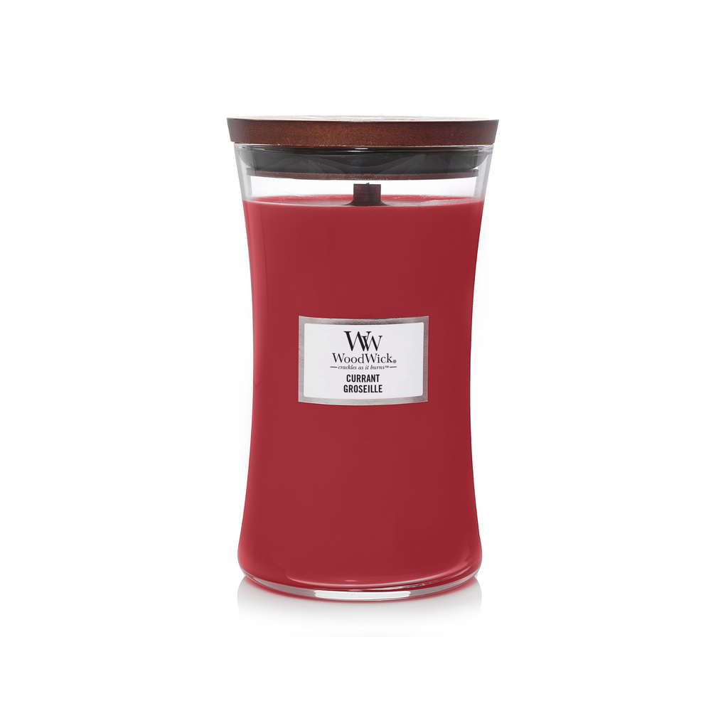 WoodWick Currant Large Hourglass Candle