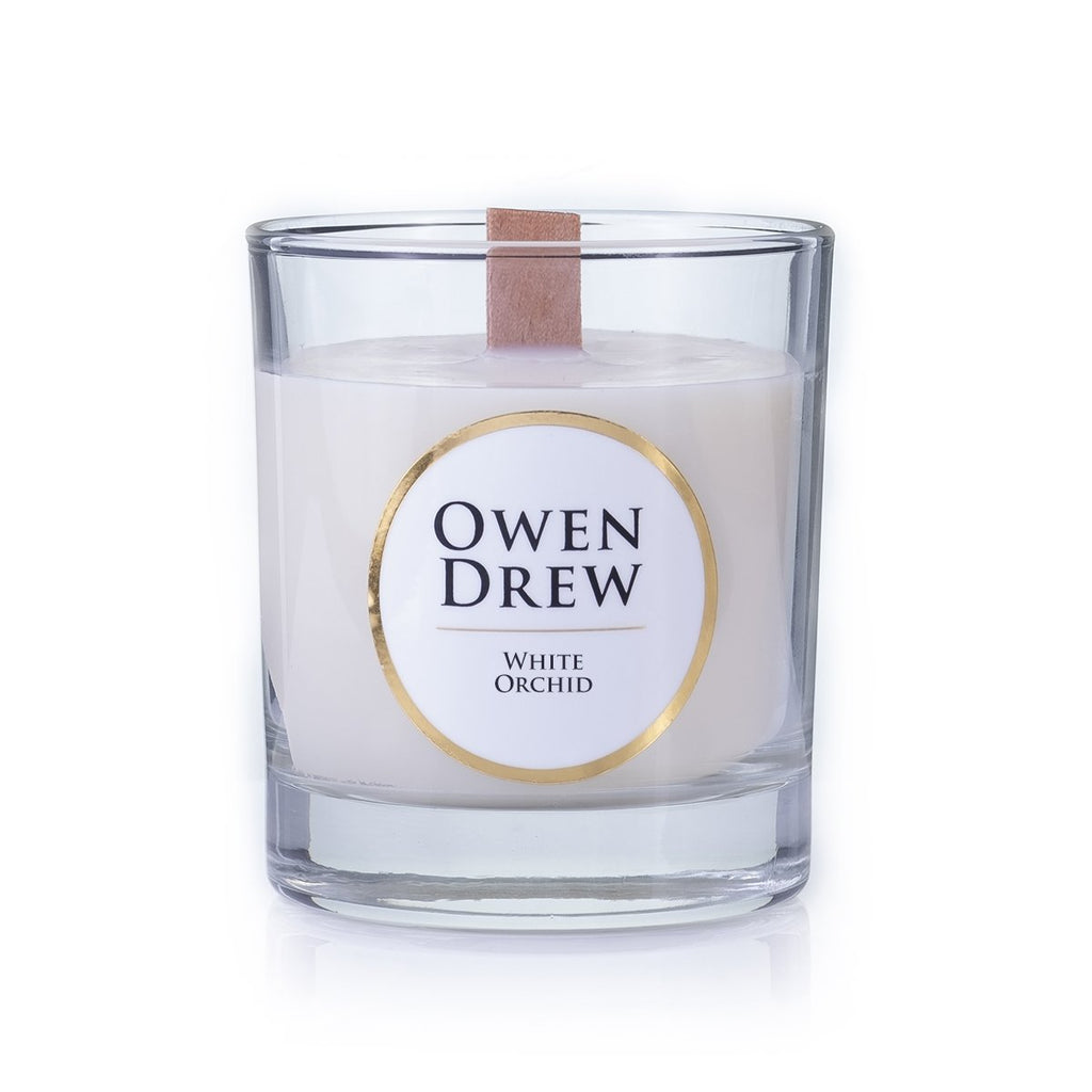 Owen Drew England White Orchid Luxury Candle